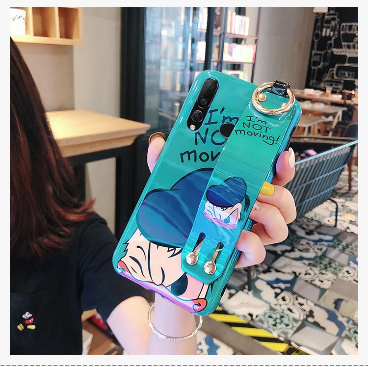 Для huawei p30 ремешок мягкий чехол для телефона для huawei p20 pro V20 honor10 nova4 3e 2S Дональд Дейзи Дак blue ray чехол