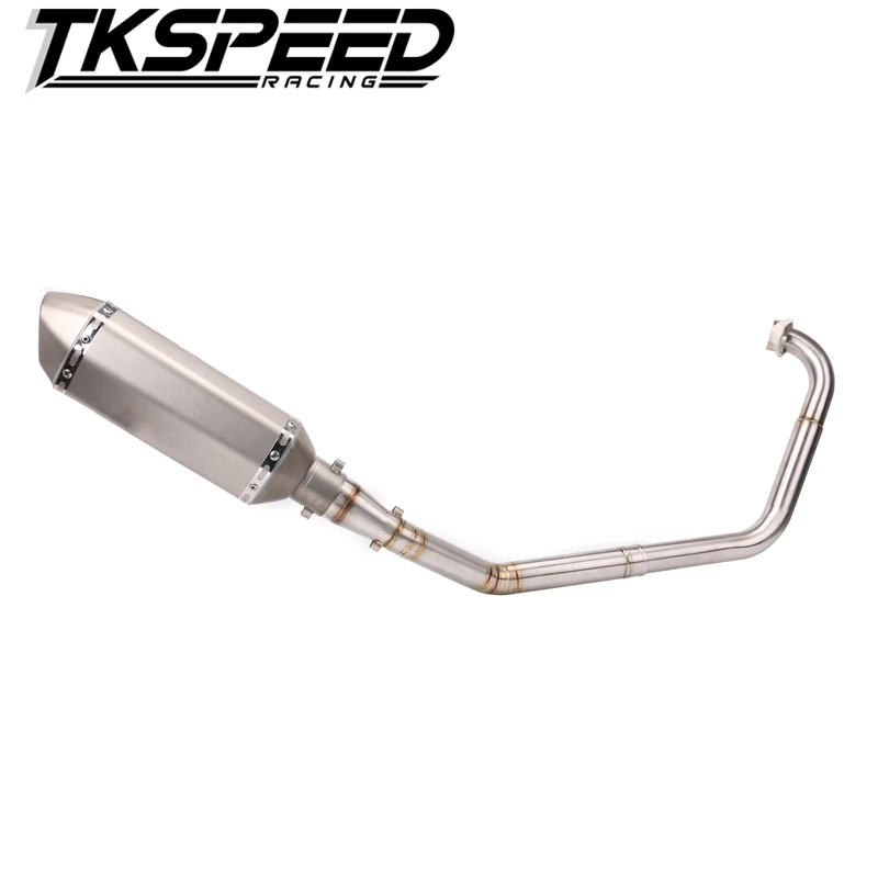 Выхлопной соединение трубы глушитель мотоцикл Mid подпушка для Yamaha R15 + 51 мм