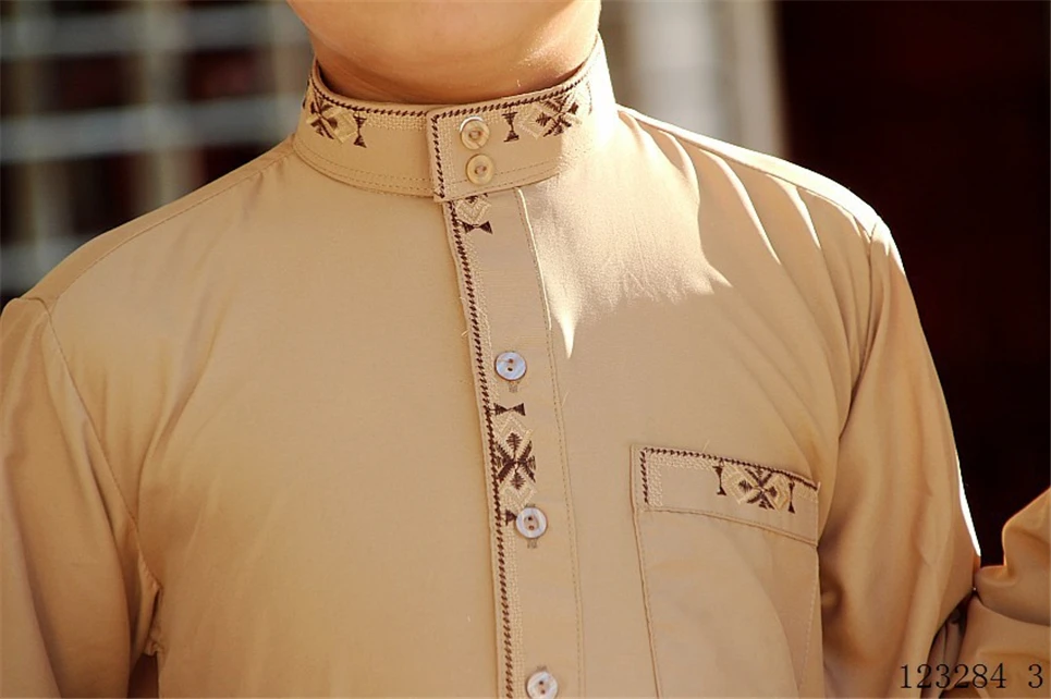 Мусульманская одежда для молитв мальчиков кафтан мусульманская