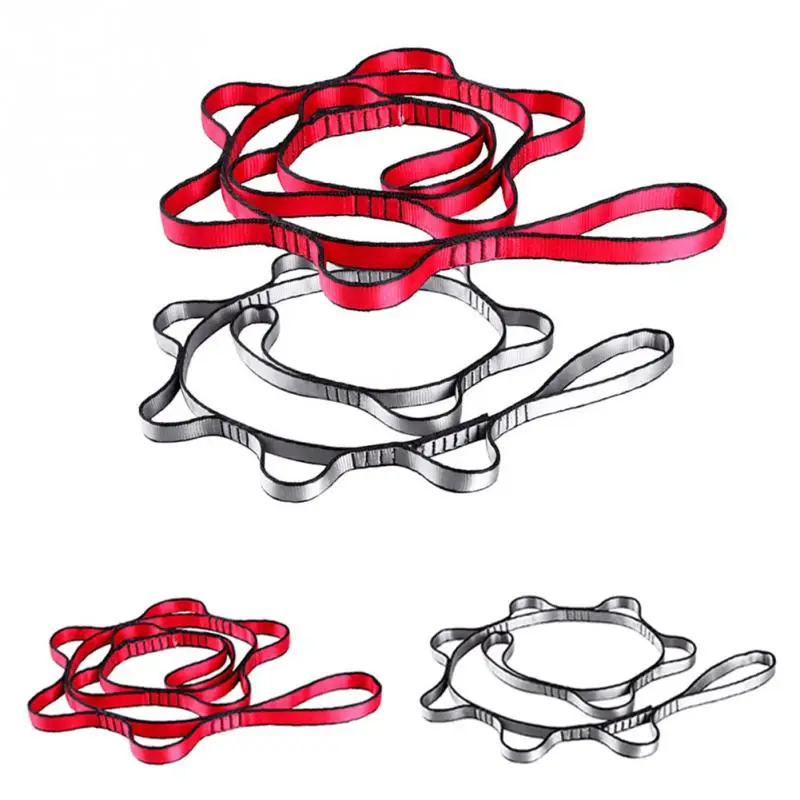 Нейлоновая веревка с ромашками для скалолазания петлями йоги гамак подвесной