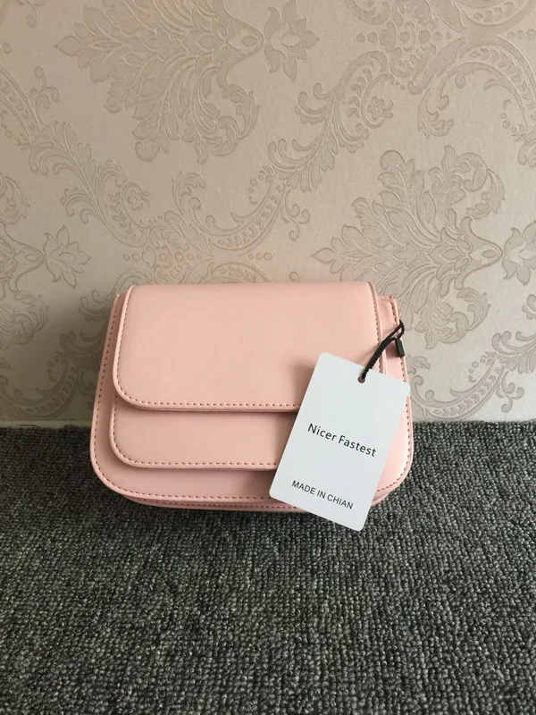 Новый стиль женские высококачественные сумки из натуральной кожи розовые