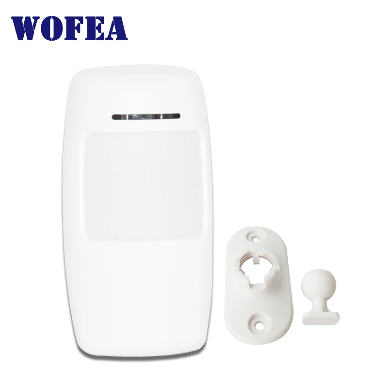 Wofea беспроводной PIR инфракрасный датчик детектор движения 1527 Тип 3 В мощность для домашней охранной сигнализации 433 МГц