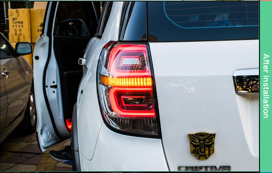 Автомобильный Стайлинг Стоп задний светильник для Chevront Captiva 2008- Led задний фонарь задний DRL+ тормоз+ Парк+ сигнальный светильник s