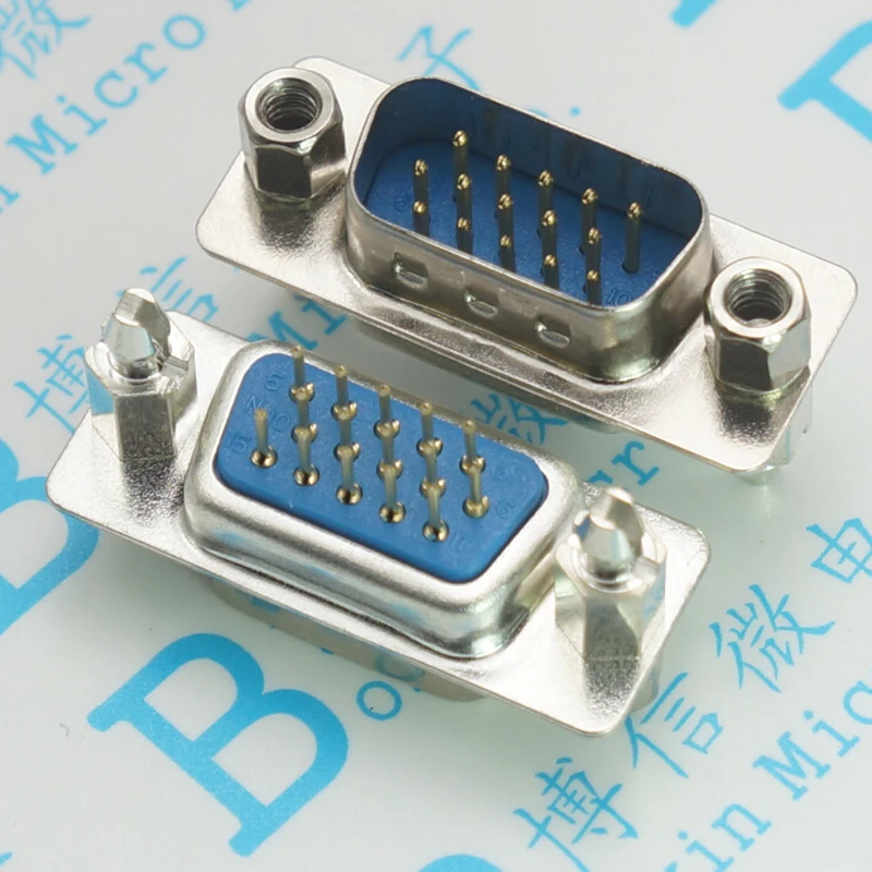 DB15 / VGA гарпун для сиденья с фиксированными ножками и винтовым/заклепочным копьем