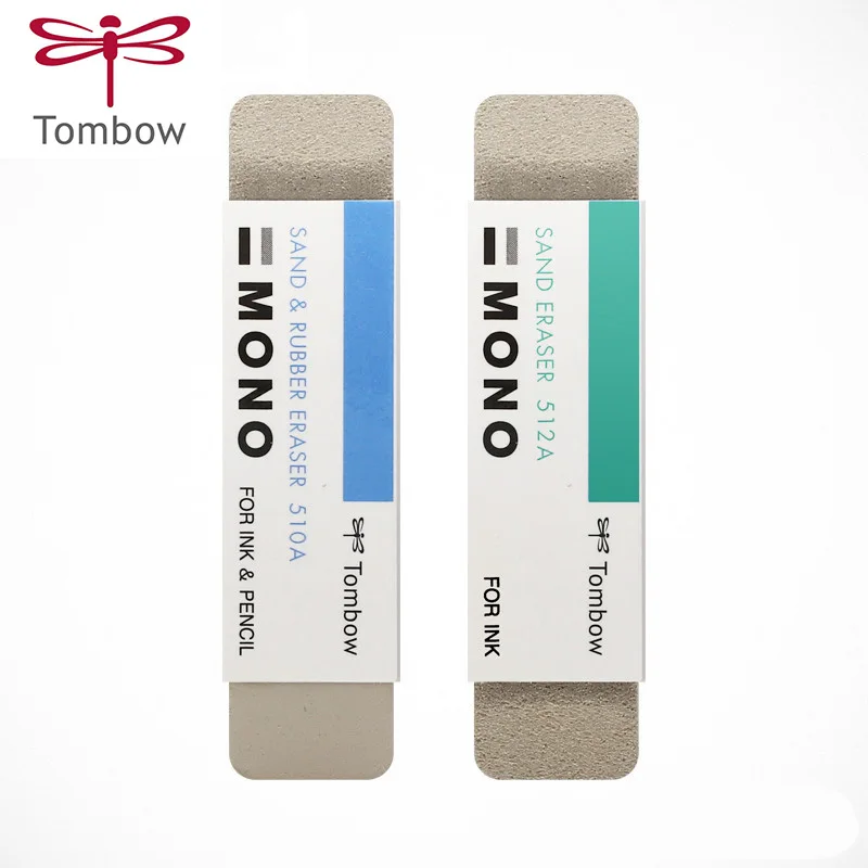 TOMBOW ластик MONO ES-510A/512A песок и резиновый для чернил карандашей школьные
