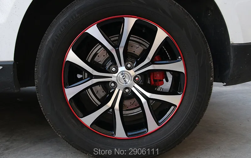 8 м обновление для стайлинга автомобиля покрытие контур декоративная клейкая