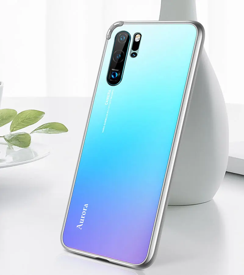 2 в 1 Гибридный чехол для huawei P30 P30Pro чехол металлический бампер противоударный Закаленное стекло Жесткий Чехол для huawei P20 P20Pro P30 оболочка