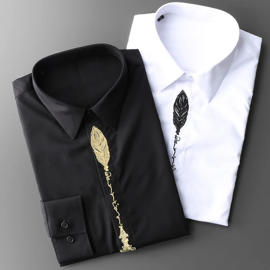 Новый Древний Рим перо вышивка планка 2018 Весна осень новый стиль vogue Деловой