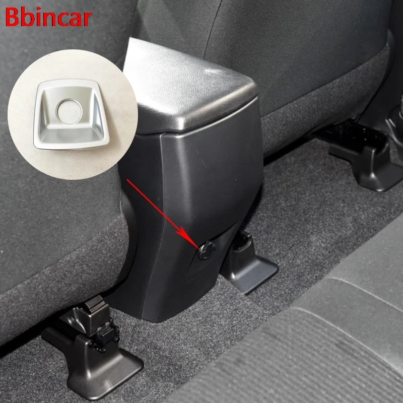 Bbincar ABS автомобильный подлокотник коробка задняя Зажигалка наклейки пайетки