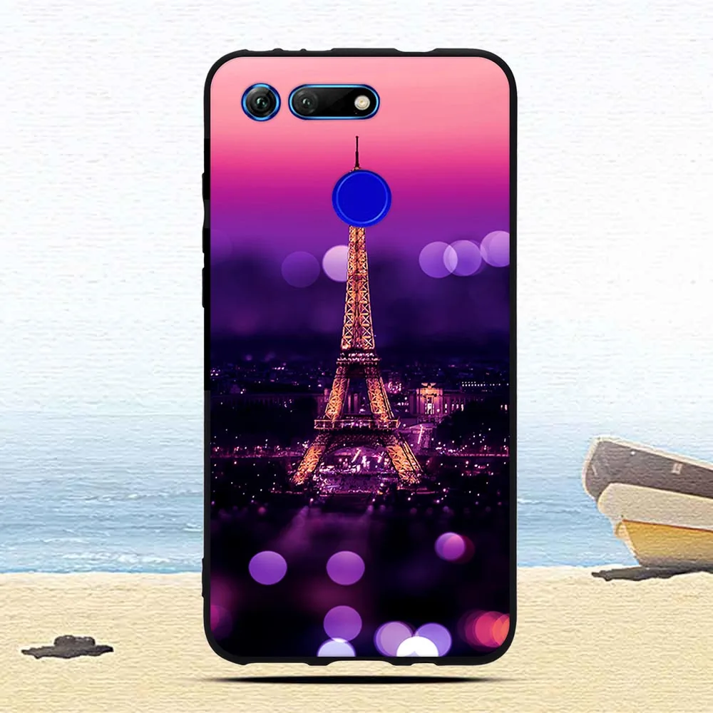 Чехол для huawei Honor View 20 V20 чехол 6,4 ''цветной защитный чехол с рисунком для Honor V 20 оболочка корпуса телефона сумки
