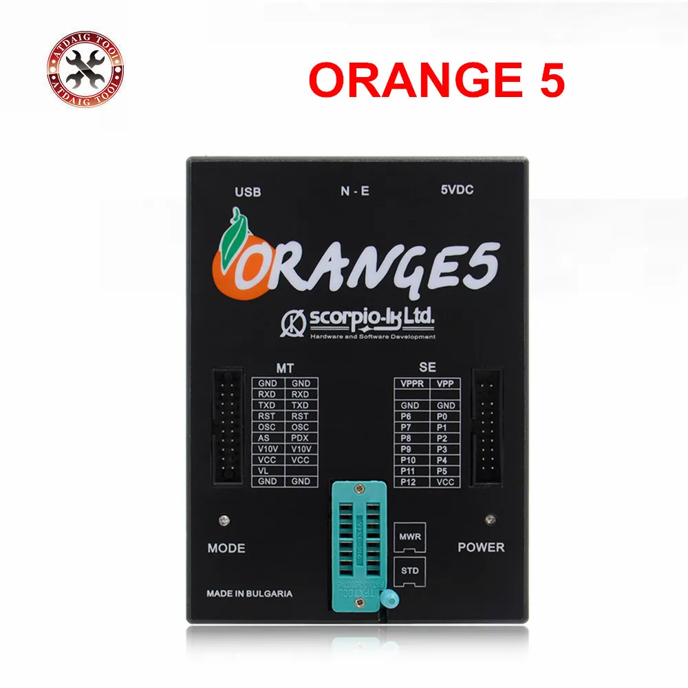 Горячий OEM Orange5 программатор оранжевый 5 с полным адаптером и программным