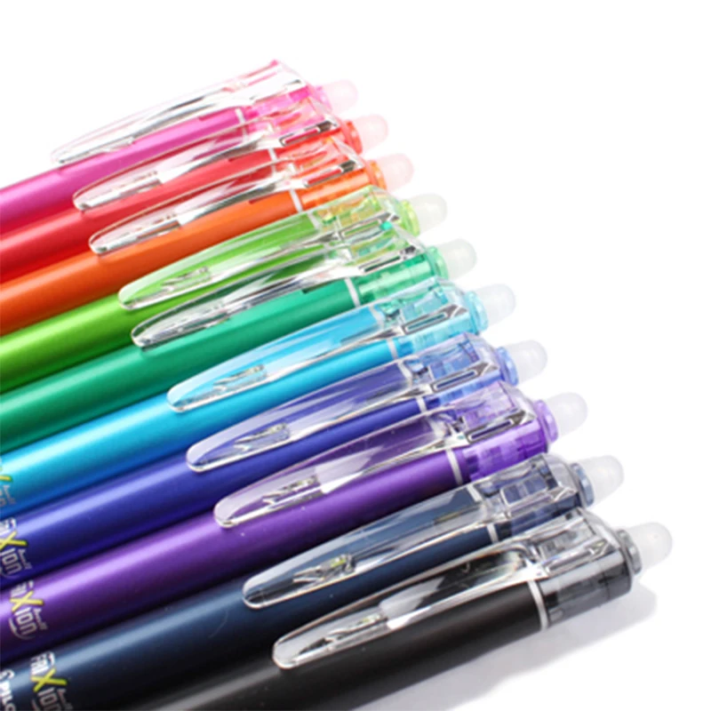 1 шт. Pilot FriXion LFBK-23EF стираемая гелевая ручка 0,5 мм 10 цветов для выбора стираемые чернила Пишущие принадлежности