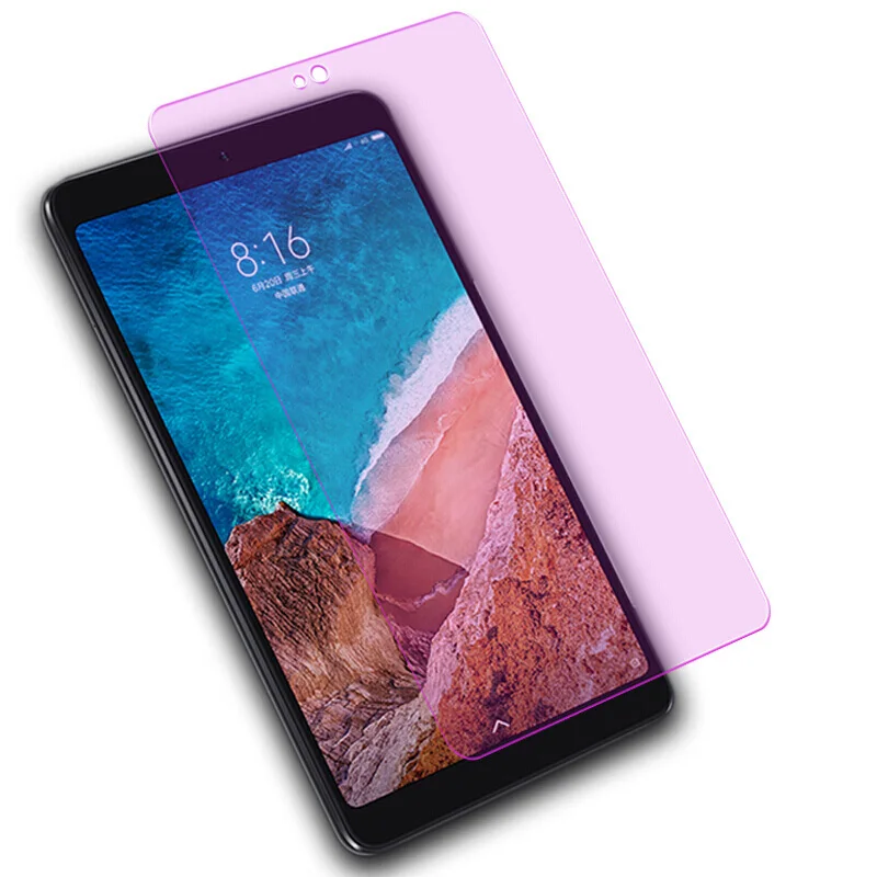 Оригинальное закаленное стекло 2.5D для Xiaomi Mi Pad 4 защита экрана от синего цвета Plus