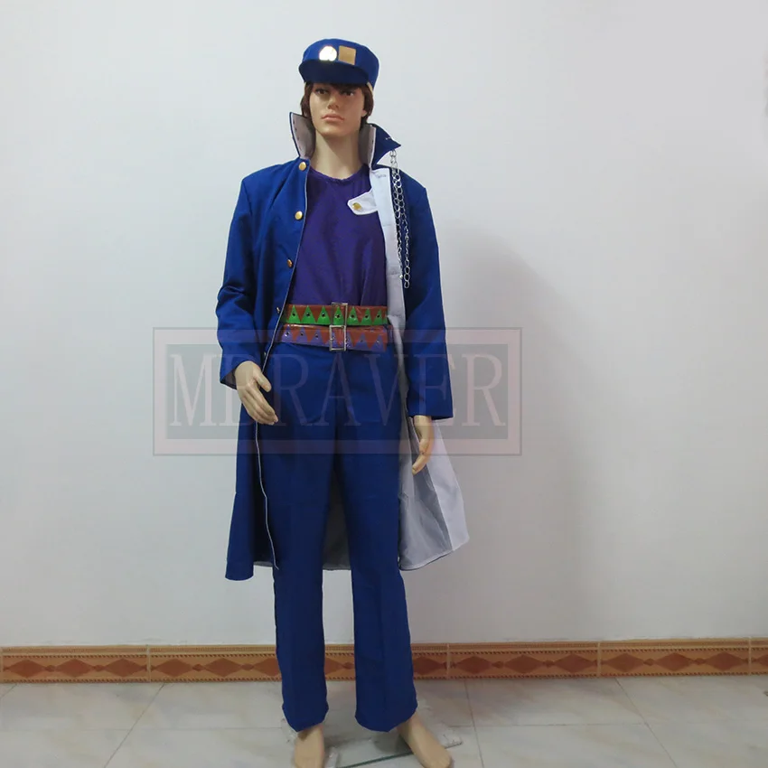 Приключения Джоджо Куджо Джотаро карнавальный костюм Бесплатная доставка|costume