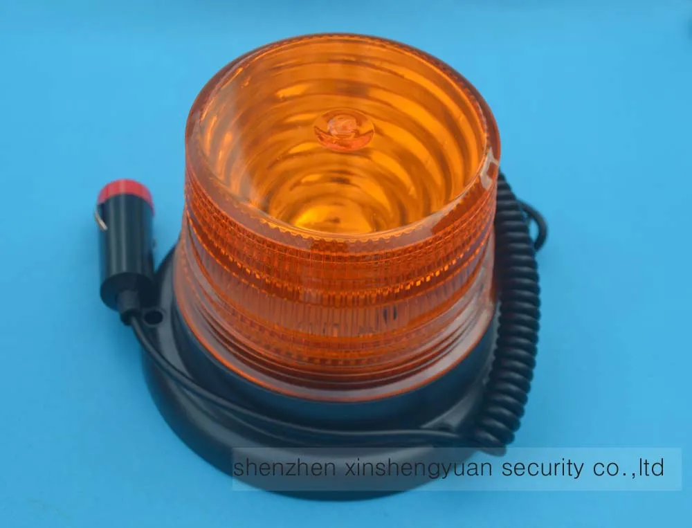 Горячий DC12V24V автомобильный Грузовик Магнитная Предупреждение льная вспышка