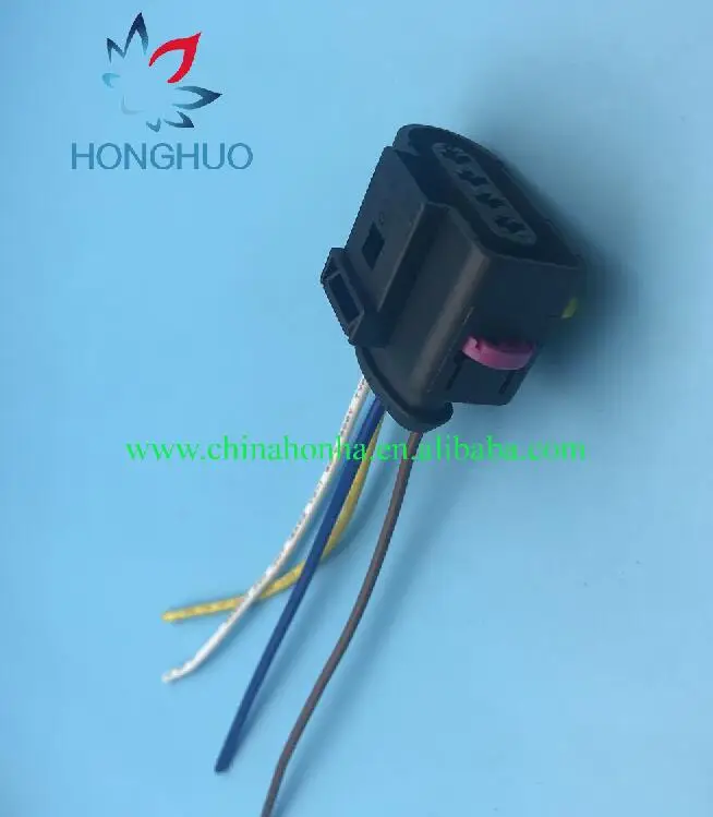 4 pcs Ignition Coil 4 Pin 1J0973724 Connector Repair Kit 1J0 973 724 Adapter Wiring harness