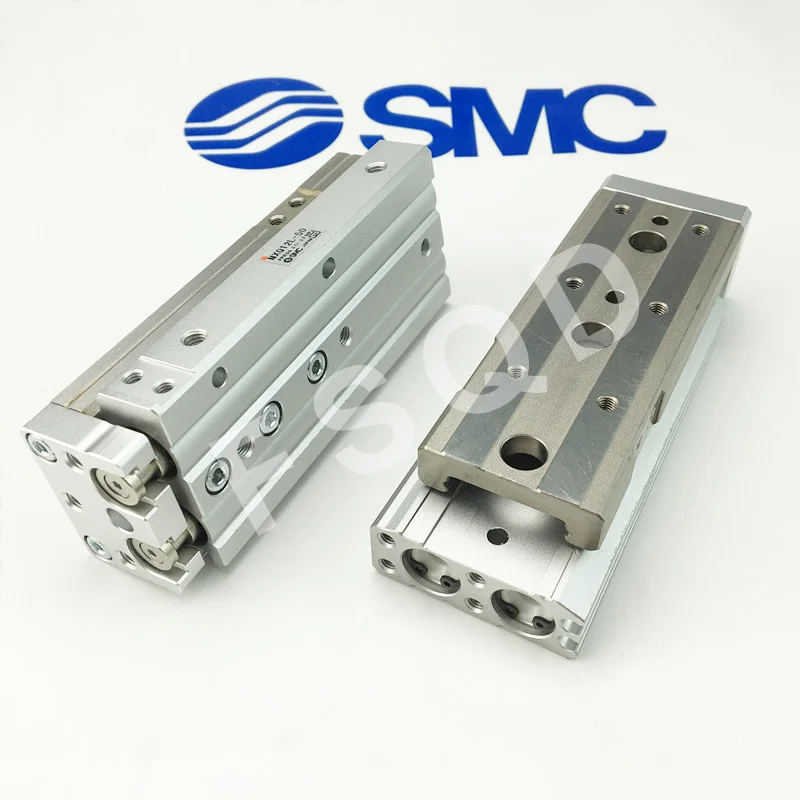 MXQ12L 50 100 30BSR SMC Воздушный скользящий цилиндр пневматический компонент серия MXQ|smc