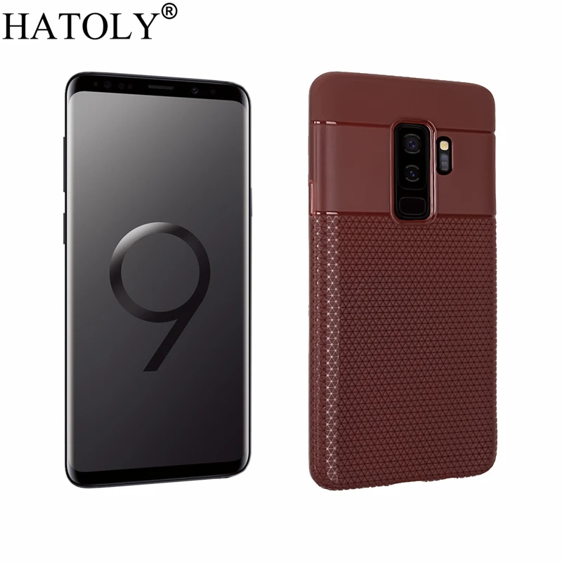 Для Coque samsung Galaxy S9 Plus Треугольники узор Матовая TPU крышка для плюс Чехол