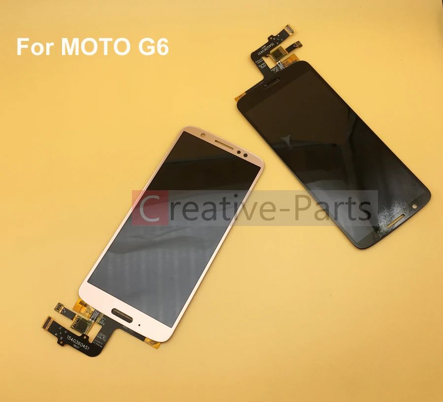 Оригинальный ЖК дисплей для Motorola G6 с сенсорным стеклом дигитайзер в сборе экран