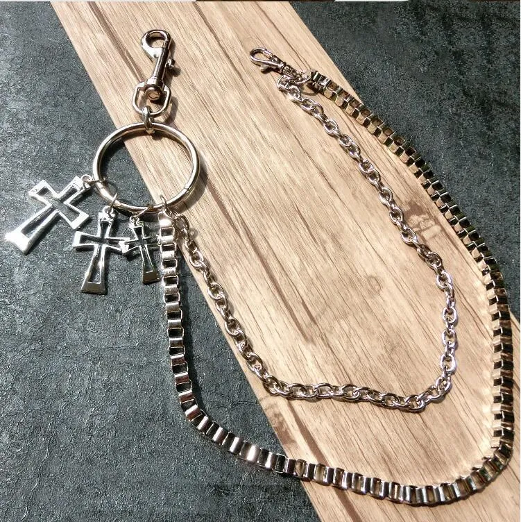 Модные новые рок поясные аксессуары брелки для женщин и мужчин уличные хип-хоп