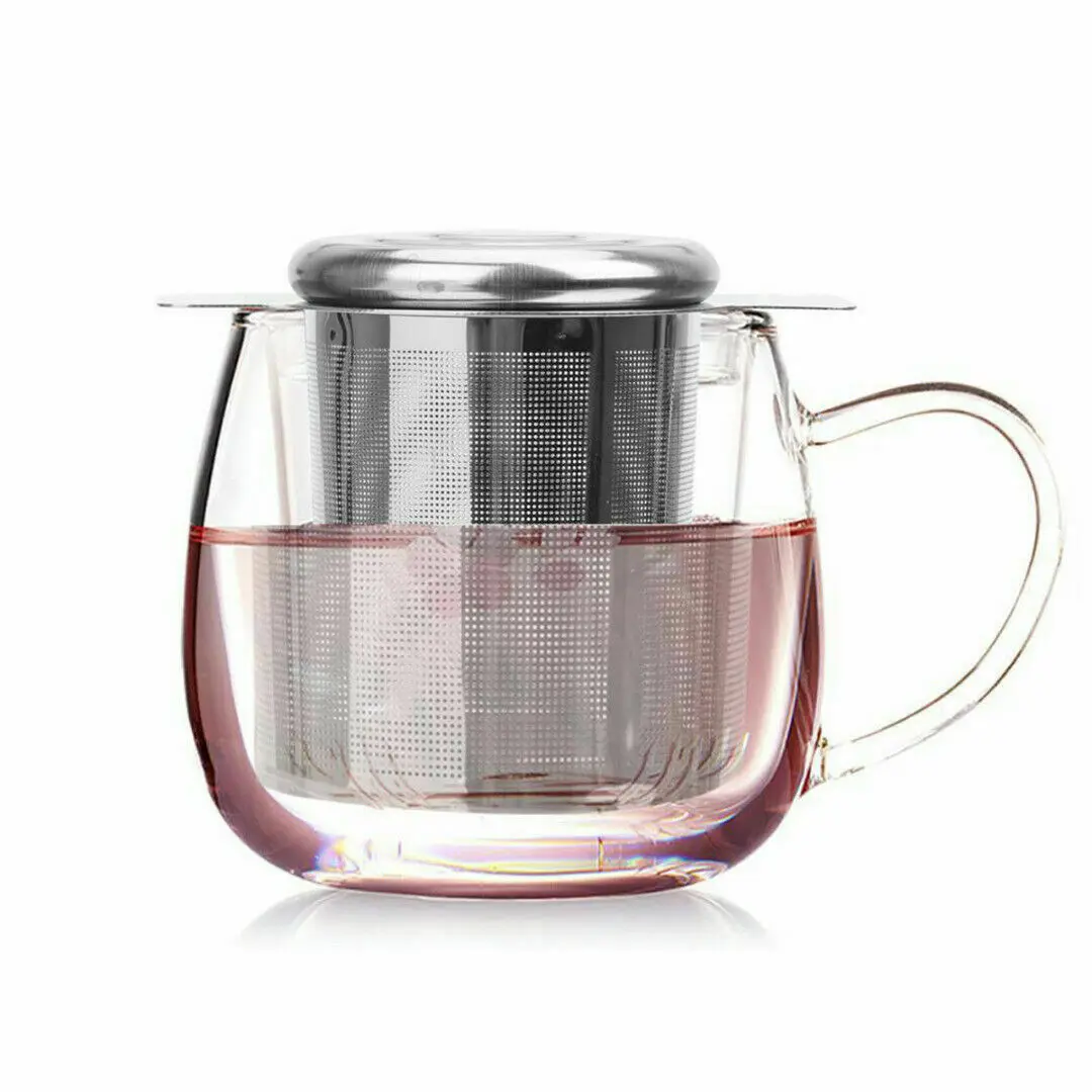 Новый Нержавеющая сталь сетки Чай Infuser металлическая чашка фильтр сита для