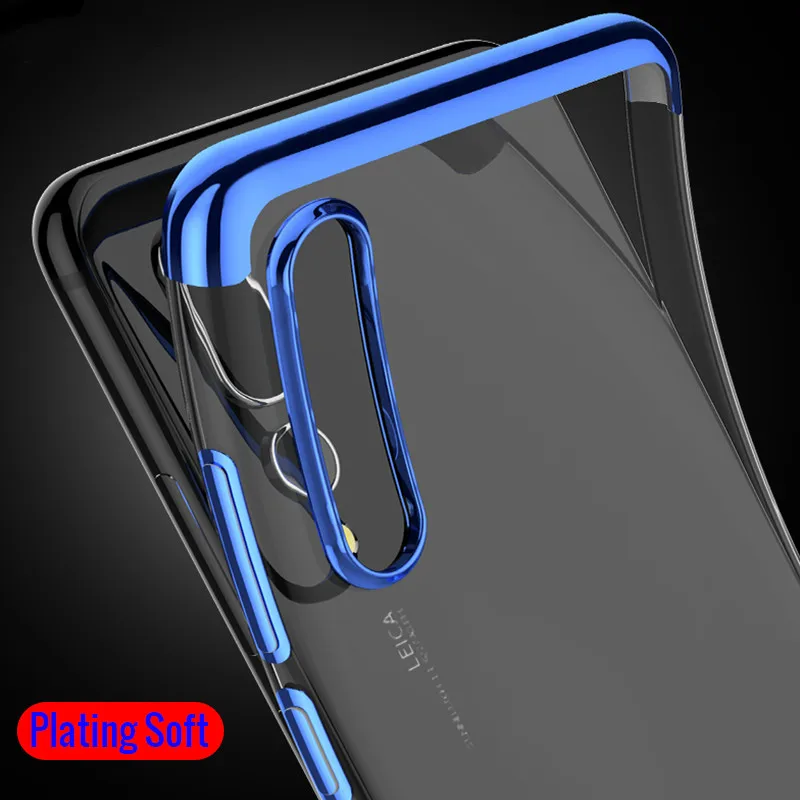 Чехлы с покрытием из ТПУ для Huawei P30 Pro Lite P20 P Smart 2019 Plus 2018 Мягкая силиконовая