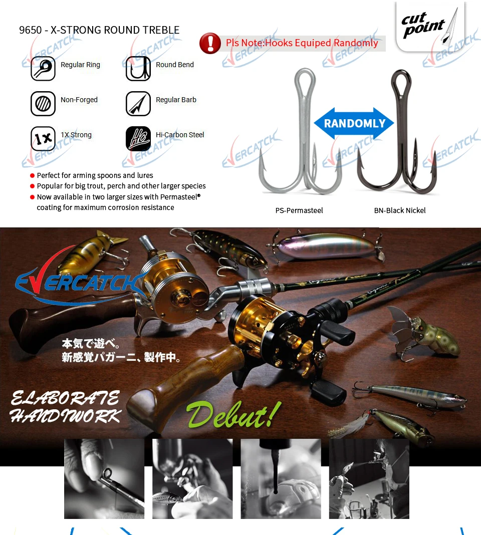 EVERCATCH розничная рыболовные снасти Горячие А+ рыболовные приманки shad, 5 цветов на выбор качество Профессиональный гольян 35 мм/2,4 г Гольян