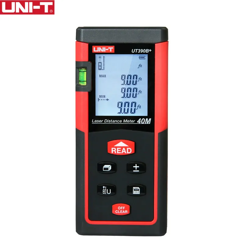 UNI T ручной лазерный сканер штрих кода для измерения велечины в UT390B + UT391