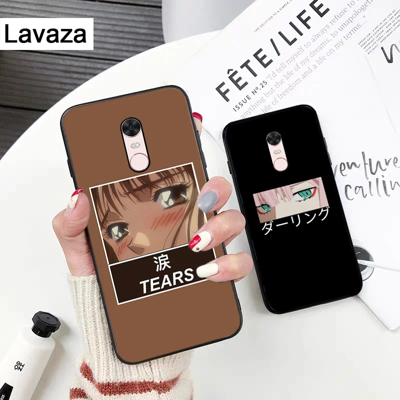 Силиконовый чехол Lavaza с красивыми мультяшными глазами для Xiaomi Redmi 4A 4X 5 5A 6 6A 7 7A 8 8A