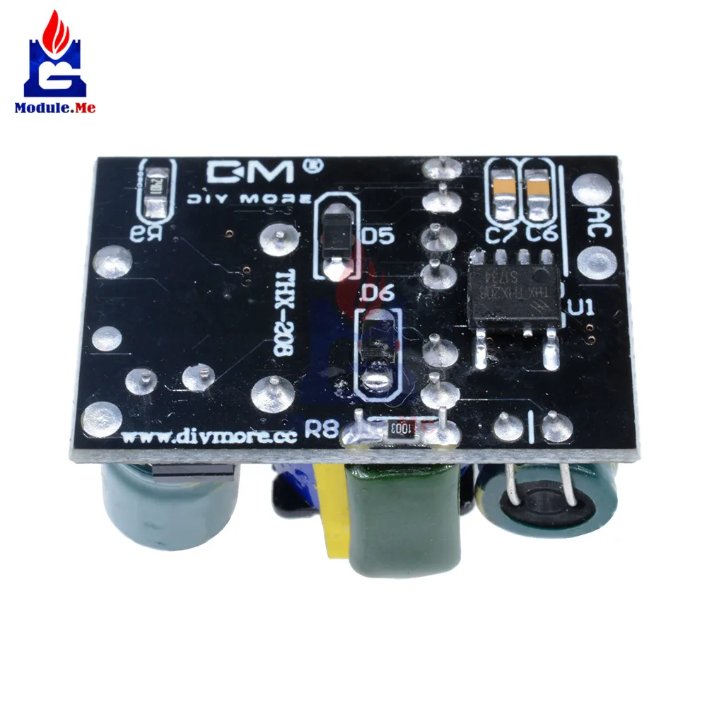 AC-DC 5V 800mA/DC понижающий преобразователь подпушка доска 110V 220V DC/DC 5V трансформатор Питание модуль для Arduino Напряжение изоляции