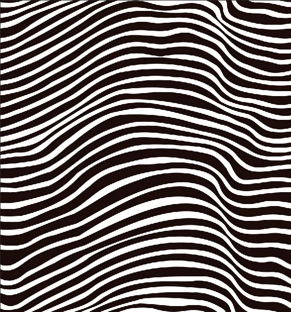 

LEO & LIN черно-белая изогнутая Зебра шифон евклидовая пряжа воздушный слой цифровая печать пятно ткани 50 см