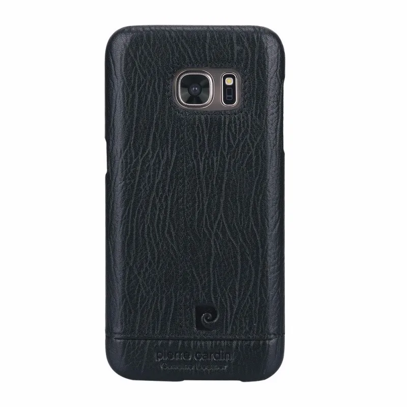 Чехол Pierre Cardin для samsung Galaxy S7/S6/S6 edge/S6 Edge Plus, Прошитый, из натуральной кожи, тонкий, жесткий, задняя крышка, чехол для телефона s