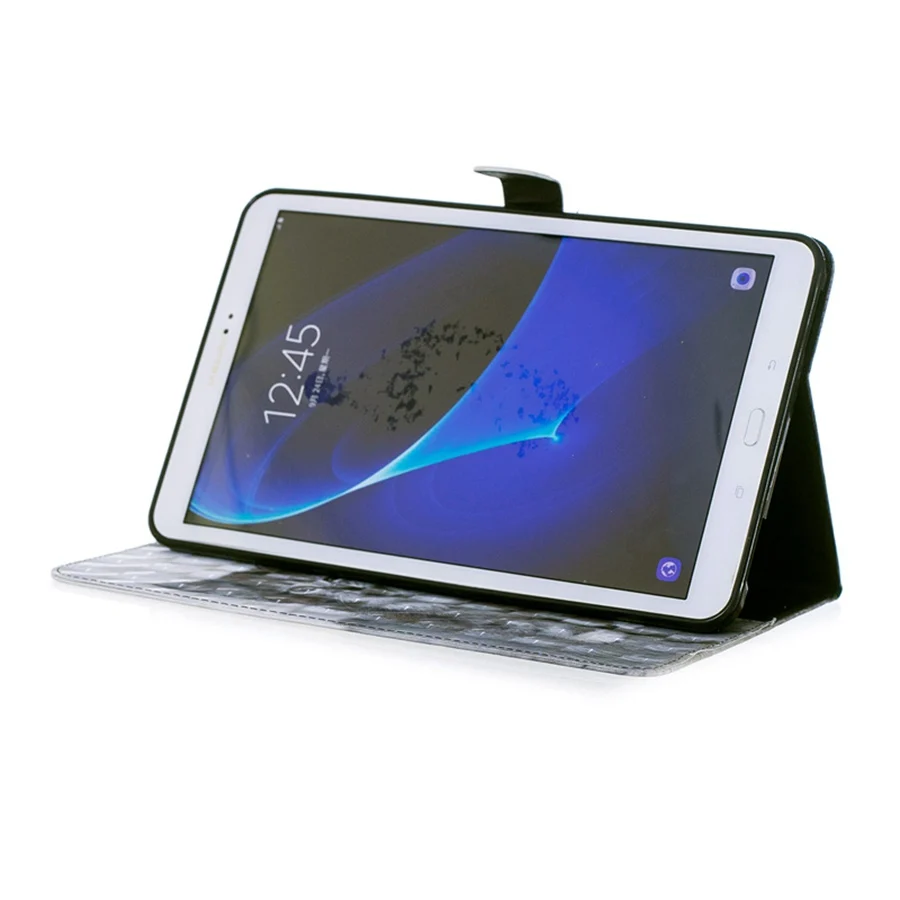 Cat Чехол из искусственной кожи (полиуретан) с рисунком чехол для Samsung Galaxy Tab A 10 1