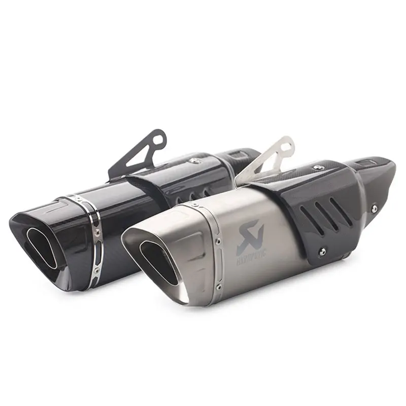 Akrapovic глушитель выхлопной трубы мотоцикла Escapamento Para Escape Moto Tubo De DB Killer Carbon для 500cc