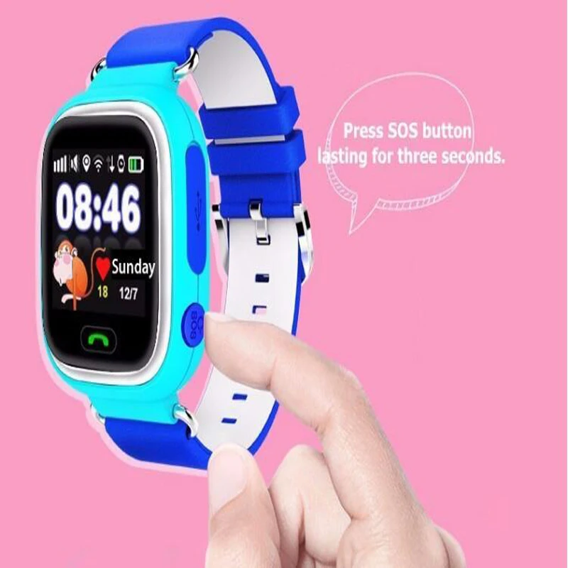 Фото Лидер продаж 2021 Детские Смарт часы Q60 с gps и sos трекер q60|smart watch q60|watch q60smart |