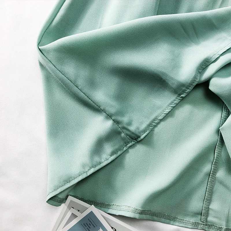 Летнее женское платье 2020 корейское Макси без бретелек пикантное зеленые пляжные