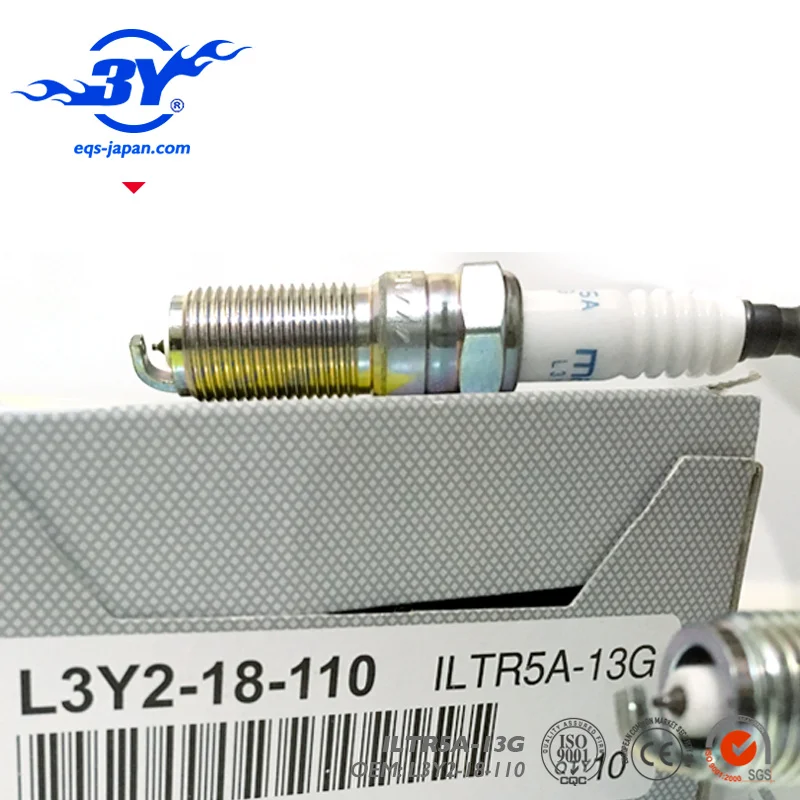 4 шт./лот. ILTR5A-13G L3Y2-18-110 высокое качество L3Y218110 ILTR5A13G свечи зажигания для Mazda 3 5 6 CX-7 Ford