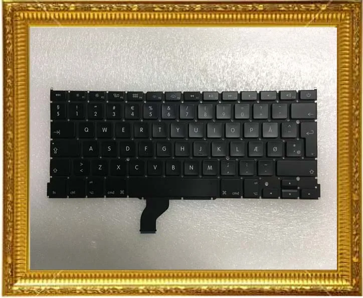Новая клавиатура DK A1502 для Macbook Pro 13 ''Retina Датская 2013 2014 2015 год|Клавиатуры замены|