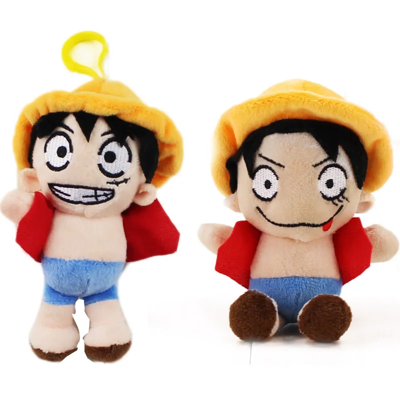 2 стиля японское аниме Luffy плюшевый брелок игрушка мягкая набивная модель