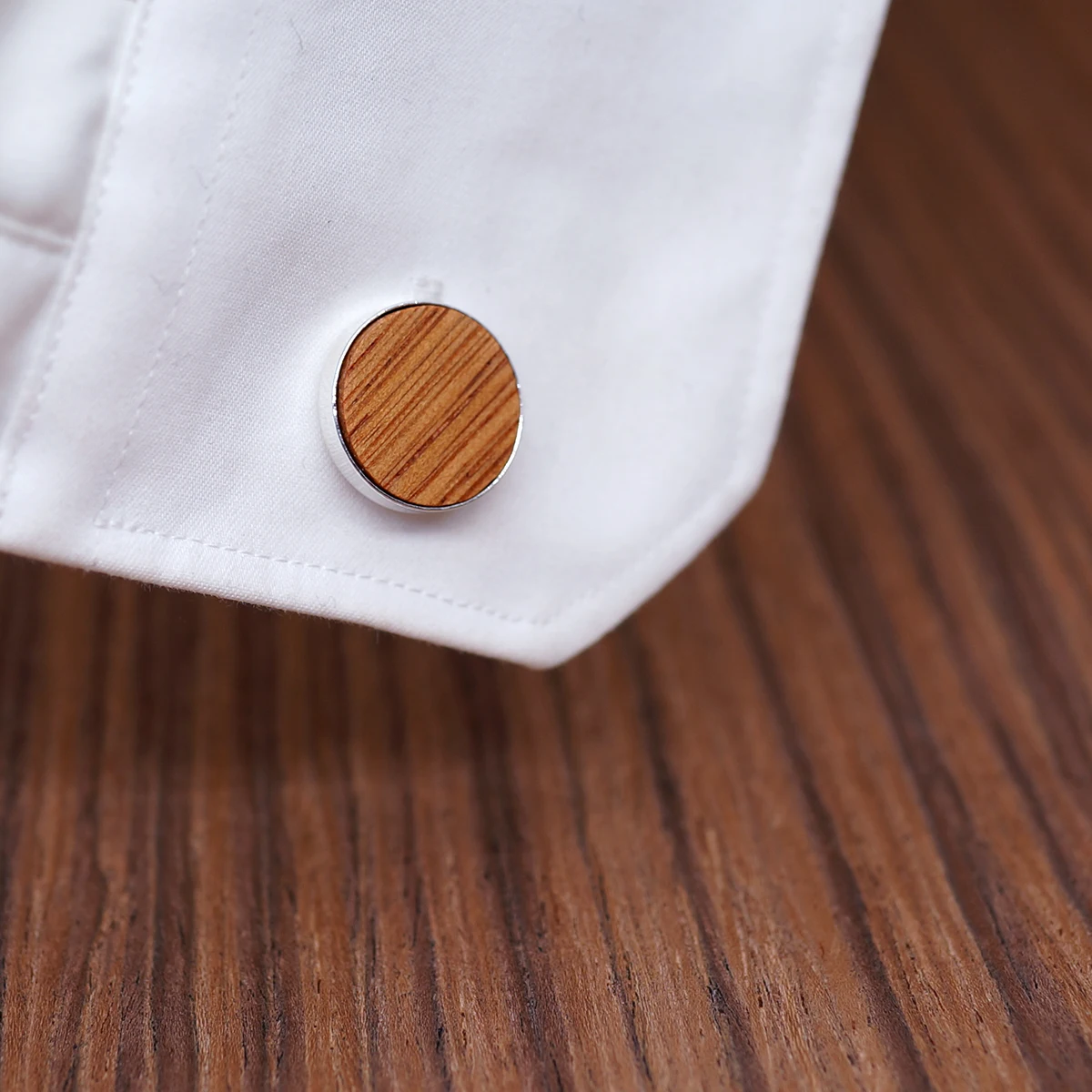 MAHOOSIVE деревянные мужские Запонки Роскошные брендовые запонки