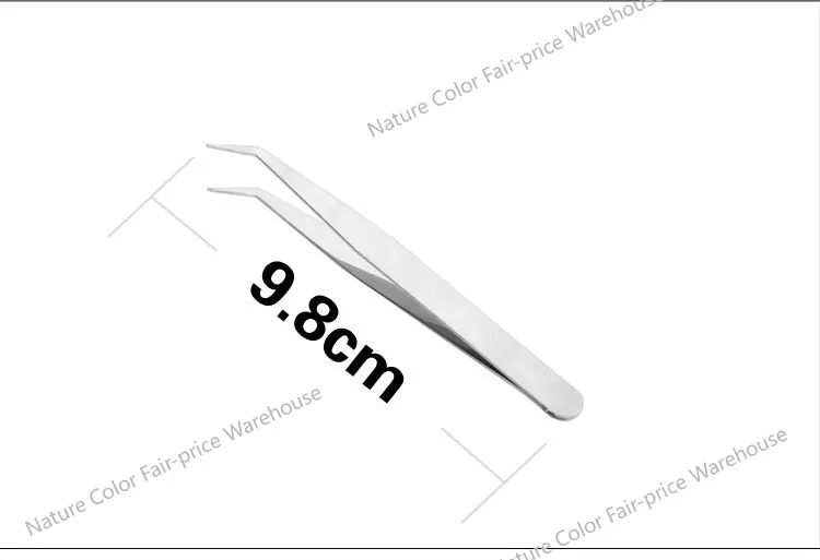 Нержавеющая сталь Пинцет пинцеты прямые, изогнутые мульти-Функция, инструменты для маникюра, косметологический Пинцет акриловые УФ-гель зажим