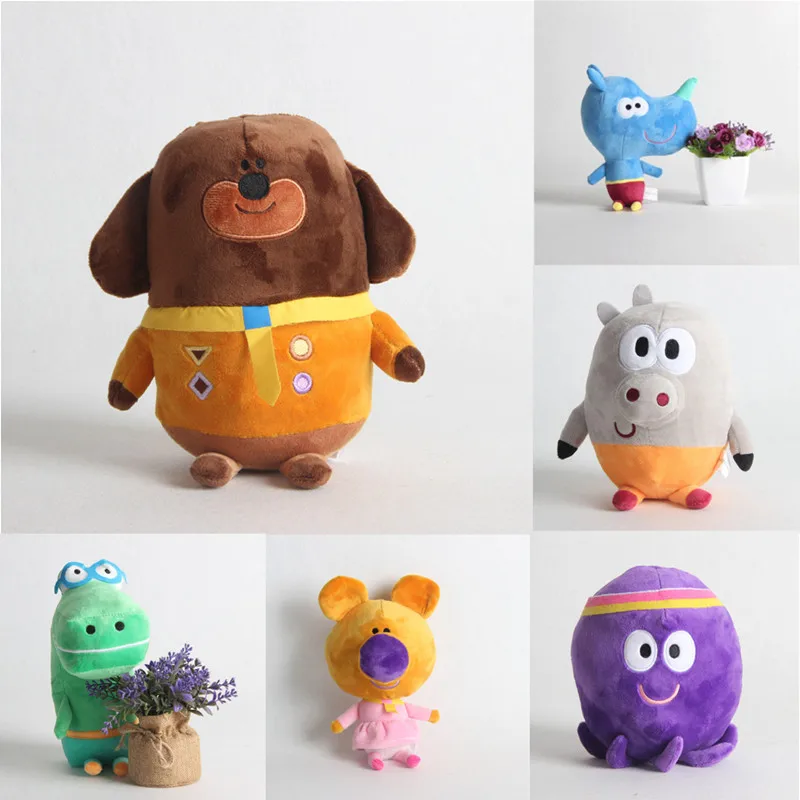 20-28 см Hey Duggee Norrie Betty Tag Happy Roly мягкая плюшевая игрушка кукла детские рождественские подарки