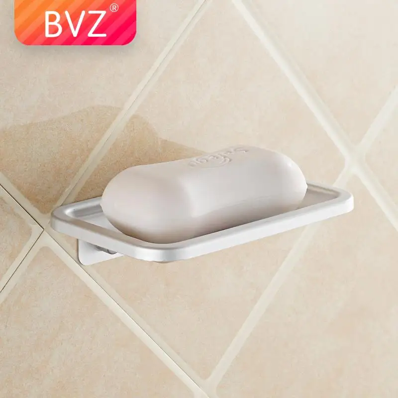 

BVZ Aluminum Fashion Wall Attachment Soap box Soap Dishes Bathroom Accessories bathroom organizer