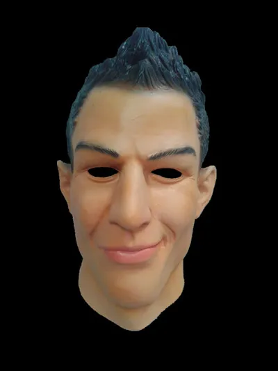 Новое поступление Забавный костюм для Хэллоуина из латекса Маска известных