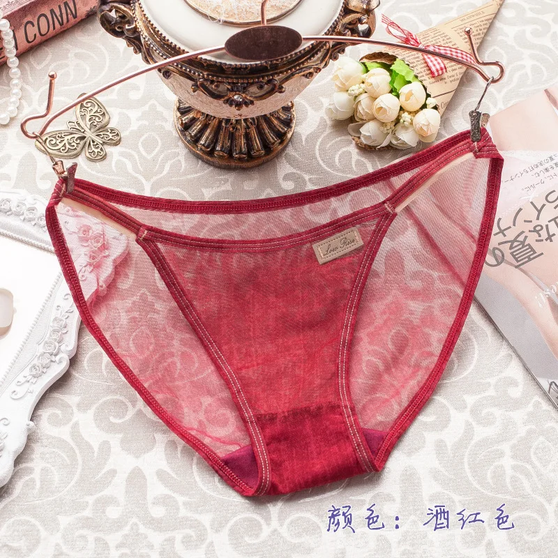 Новинка 2019 модные женские трусики из искусственной джинсовой ткани Прозрачное