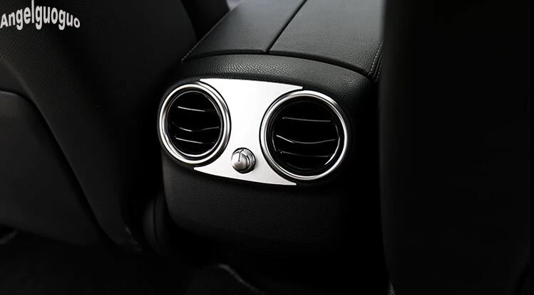 Для Mercedes Benz GLC C Class W205 W253 C200 GLC260 и т. Д. карбоновое волокно или металл автомобильный
