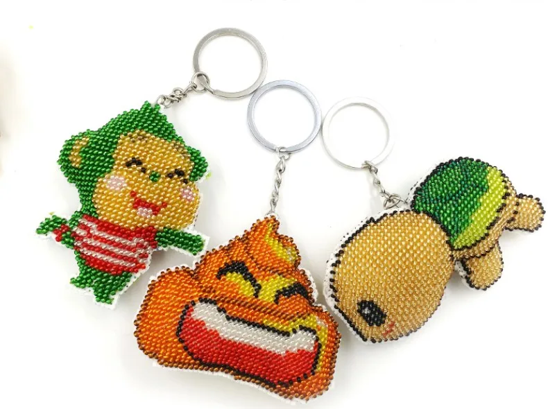 Набор для вышивки бисером из мультфильма Лошадь печатный Пластиковый холст