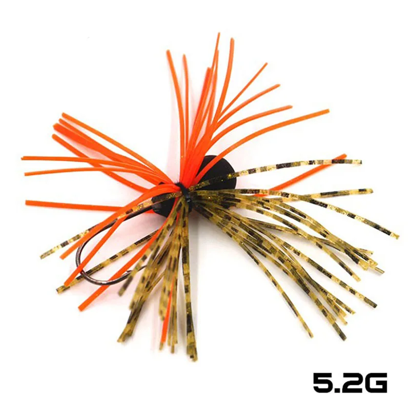 1 шт. 5 2 г силиконовые Jig Head рыболовные крючки для мягкой приманки крючок под червя