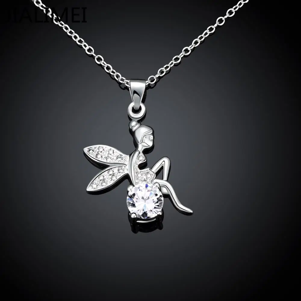 Wholesale 925 Silver fashion jewelry sterling silver necklace for women pendant free shipping N070 | Украшения и аксессуары