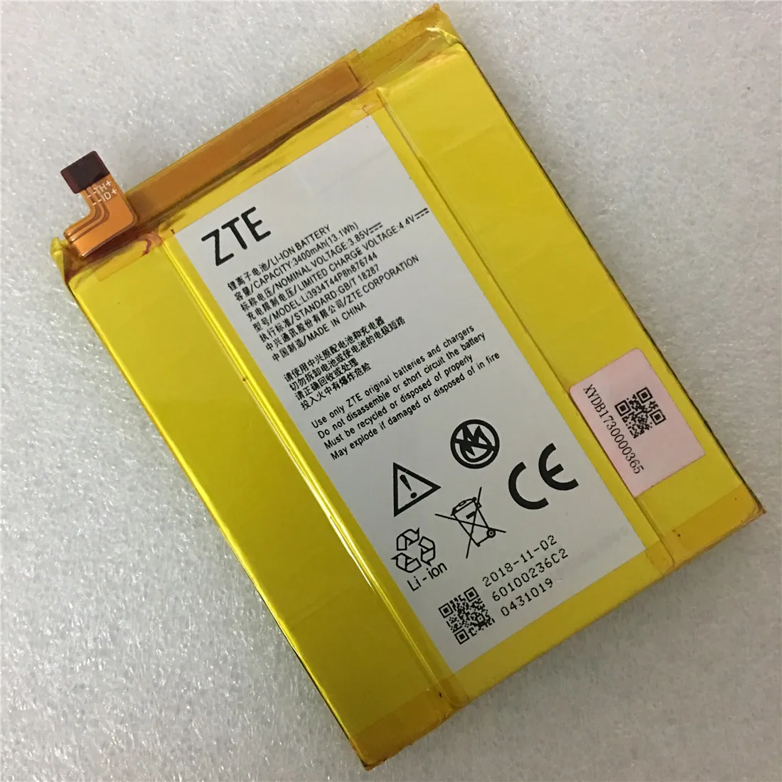 Grand Max 2, батарея для телефона zte Grand Max 2 Z988 Z981 Li3934T44p8h876744
